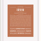 Frame Options | Terra Cotta | White Frame, Matted