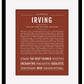 Frame Options | Bordeaux | Black Frame, Matted