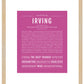 Frame Options | Dark Pink | Maple Frame, Matted