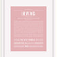 Frame Options | Dusty Rose | White Frame, Matted