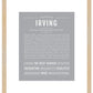 Frame Options | Light Gray | Maple Frame, Matted