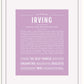 Frame Options | Lilac | White Frame, Matted