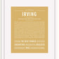 Frame Options | Matte Gold | White Frame, Matted