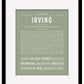 Frame Options | Sage | Black Frame, Matted