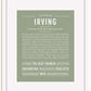Frame Options | Sage | White Frame, Matted