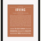 Frame Options | Terra Cotta | Black Frame, Matted