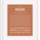 Frame Options | Terra Cotta | White Frame, Matted