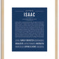 Isaac | Name Art Print