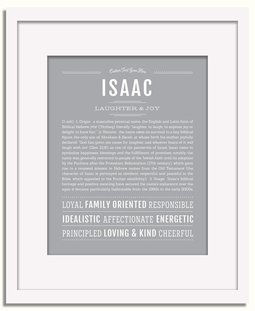 Frame Options | Light Gray | White Frame, Matted