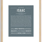 Isaac | Name Art Print