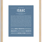 Isaac | Name Art Print