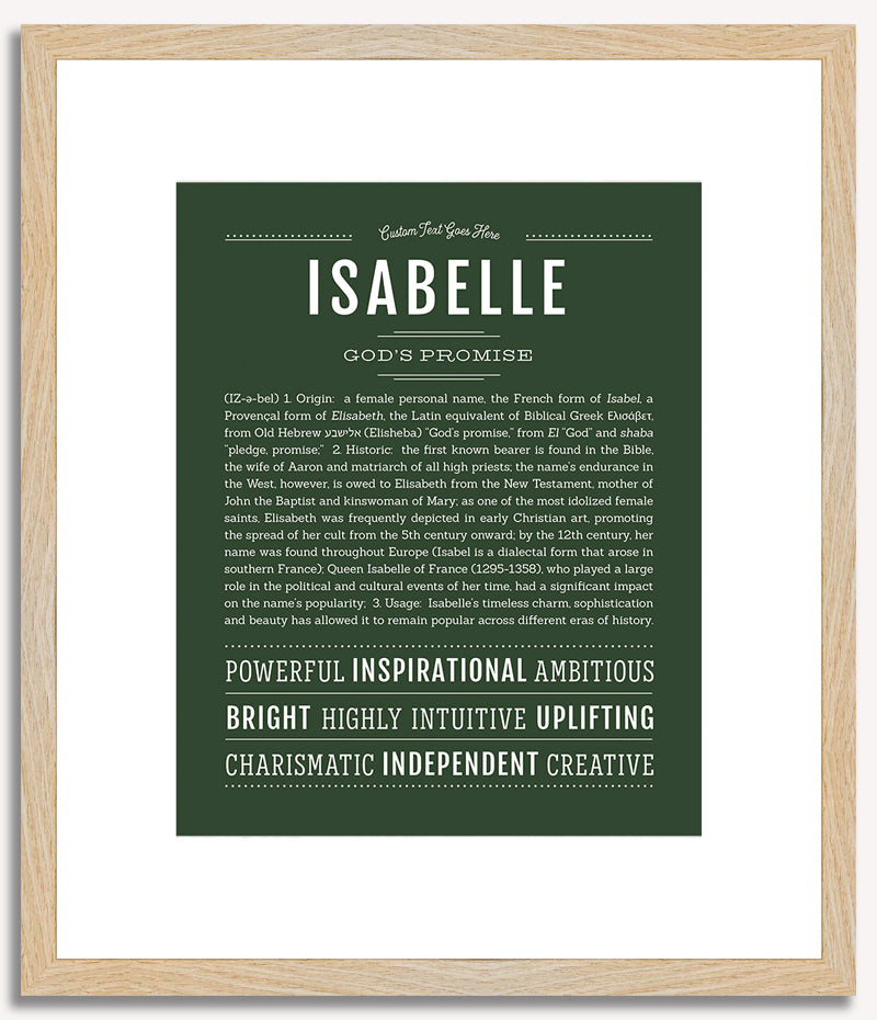 Isabelle | Name Art Print