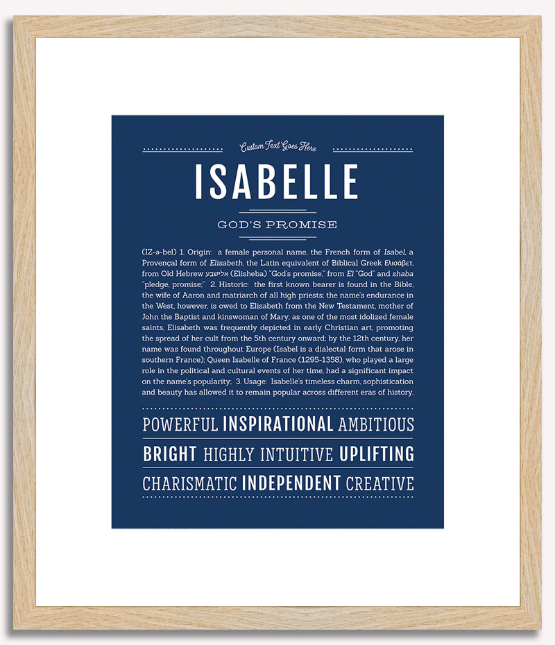 Isabelle | Name Art Print