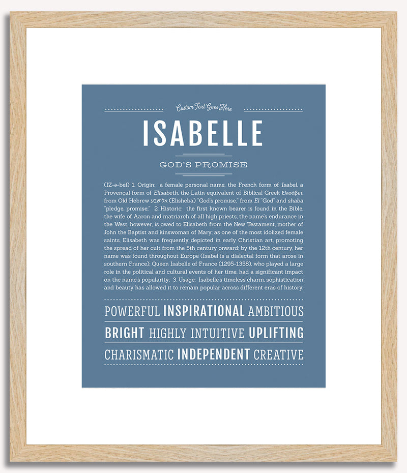 Isabelle | Name Art Print