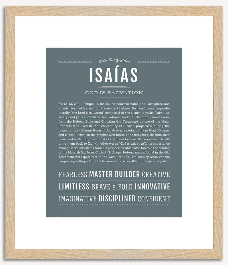 Isaias | Name Art Print