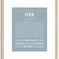 Ivan | Name Art Print