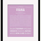 Frame Options | Lilac | Black Frame, Matted