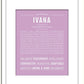 Frame Options | Lilac | White Frame, Matted