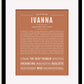 Frame Options | Terra Cotta | Black Frame, Matted