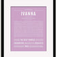 Frame Options | Lilac | Black Frame, Matted