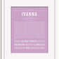 Frame Options | Lilac | White Frame, Matted