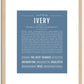 Ivery | Name Art Print