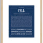 Iyla | Name Art Print