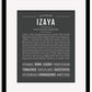 Frame Options | Charcoal Gray | Black Frame, Matted