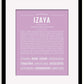 Frame Options | Lilac | Black Frame, Matted