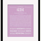 Frame Options | Lilac | Black Frame, Matted