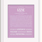 Frame Options | Lilac | White Frame, Matted