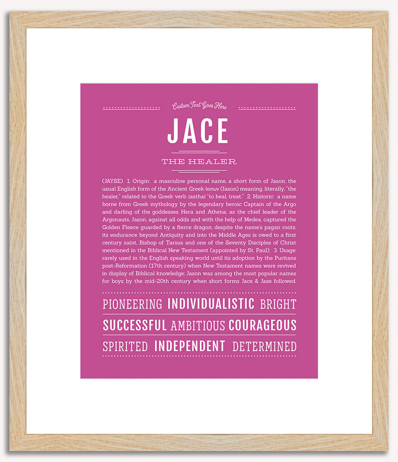 Jace | Name Art Print