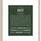 Jace | Name Art Print