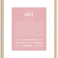 Jace | Name Art Print