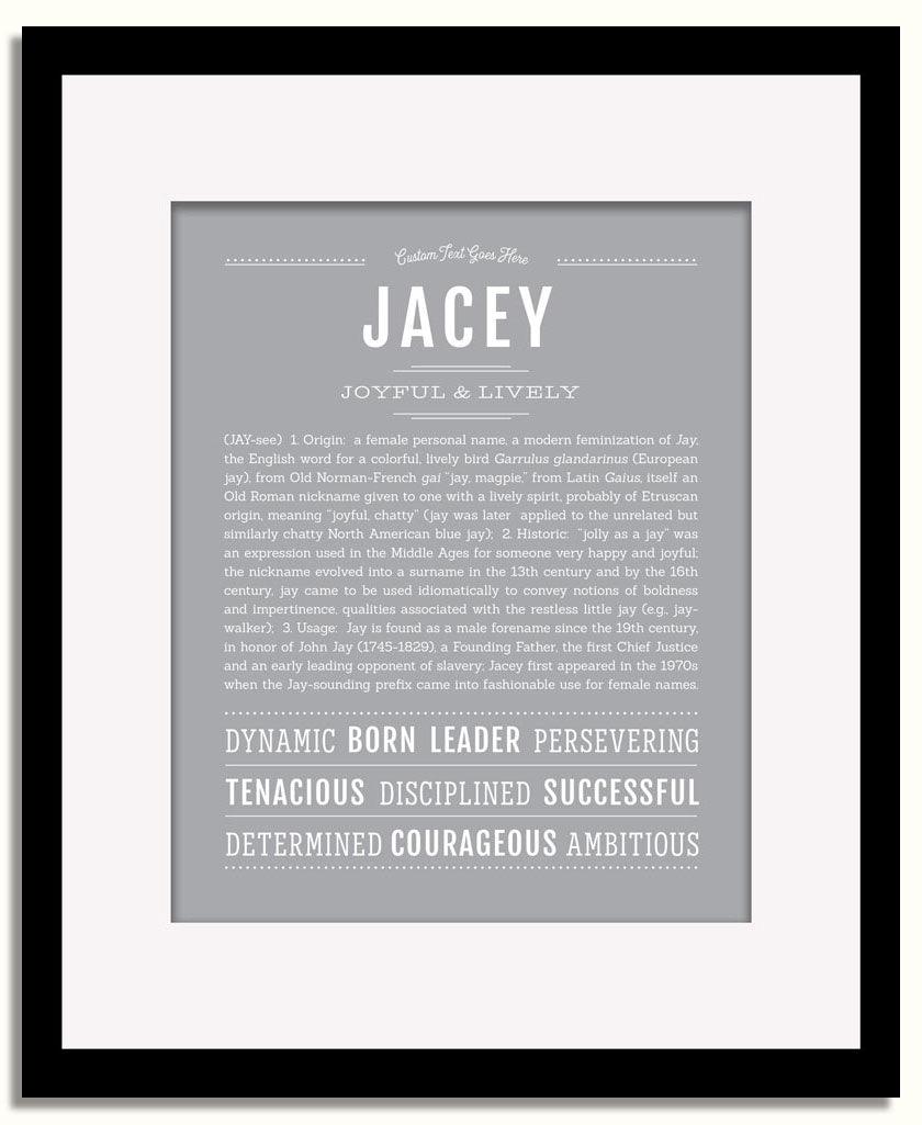 Frame Options | Sage | Black Frame, Matted