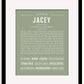 Frame Options | Sage | Black Frame, Matted