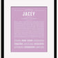 Frame Options | Lilac | Black Frame, Matted