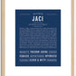 Jaci | Name Art Print