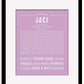 Frame Options | Lilac | Black Frame, Matted