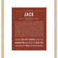 Jack | Name Art Print