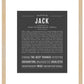 Jack | Name Art Print