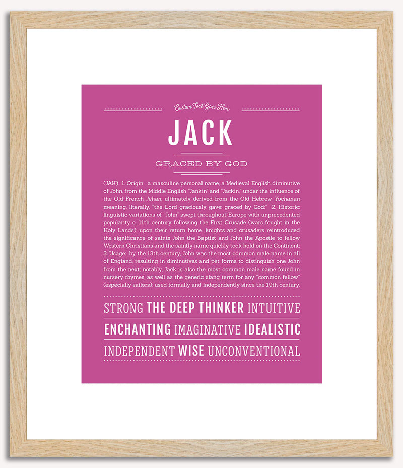 Jack | Name Art Print