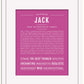 Frame Options | Dark Pink | Black Frame, Matted