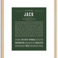 Jack | Name Art Print