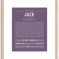 Jack | Name Art Print