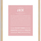 Jack | Name Art Print