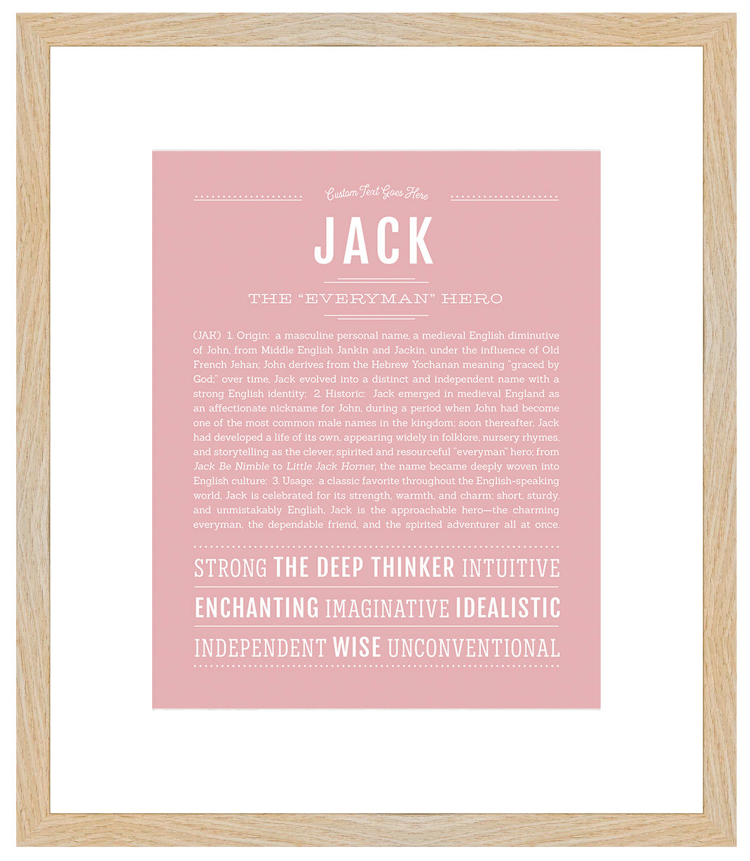 Jack | Name Art Print