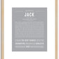 Jack | Name Art Print