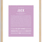 Jack | Name Art Print