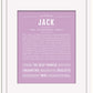 Frame Options | Lilac | Black Frame, Matted